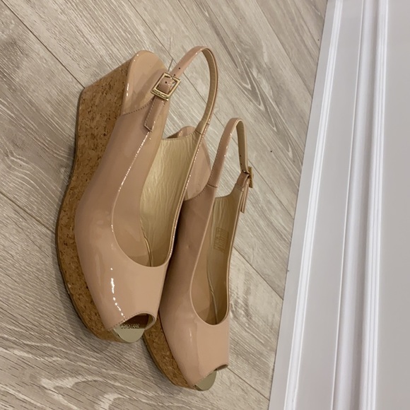 Jimmy Choo wedges, worn once. - Picture 3 of 6